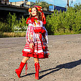 Вишита сукня-туніка "МарциПані" (літо) до українського строю 116, фото 6