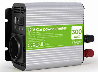 Автомобільний інвертор EnerGenie 300 W (EG-PWC300-01)  (код 126651)