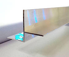 Тіньовий профіль 80 мм для гіпсокартону з підсвічуванням АПТШ МАКСІ LED