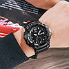 Чоловічий спортивний наручний годинник Skmei 1742 Hamlet (Чорний), фото 4