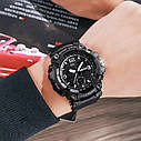Наручний спортивний чоловічий годинник Skmei 1742 Hamlet (Чорний), фото 7