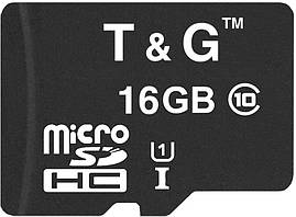 Карта памяти T&G microSDHC 16Gb UHS-1 (Class 10)