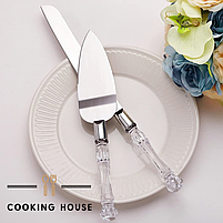 Набір Cooking House: ніж і лопатка з акрилової нержавіючої сталі та ручка зі штучного кришталю., фото 6