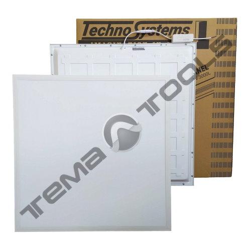 Світлодіодний світильник LED-PANEL-595-30-5000K-36W-220V-3000L Стельовий Alum