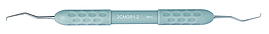 Кюрета Gracey MINI 2CMGR 1-2, силіконова ручка, двостороння.