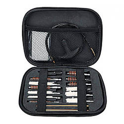 Набір для чищення стовбура зброї, гнучкий шомпол М16 18 предметів у чохлі