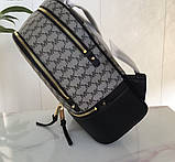 Жіночий рюкзак Michael Kors Rhea Zip (1234) Grey Lux, фото 5