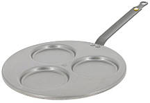 Сковорідка для млинців De Buyer Mineral B Element 27 см 3 секції