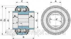 851001999 Підшипник Gregoire Besson UGB (PN00031)