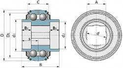 851001999 Підшипник Gregoire Besson UGB (PN00031)