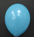Латексна кулька пастель блакитний 10" / 09 / 26см Light Blue Gemar, фото 2