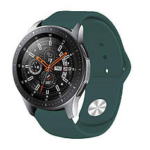 Ремінець TPU BeCover для Xiaomi Amazfit Stratos 1 2 2S 3 GTR 2 GTR 47mm GTR Lite 47mm Nexo Pace Dark/Green, фото 4