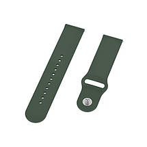 Ремінець TPU BeCover для Xiaomi Amazfit Stratos 1 2 2S 3 GTR 2 GTR 47mm GTR Lite 47mm Nexo Pace Khaki (706384), фото 3
