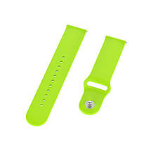 Ремінець TPU BeCover для Xiaomi Amazfit Bip Bip Lite Bip S Lite GTR 42mm GTS TicWatch S2 E Lime (706203), фото 3
