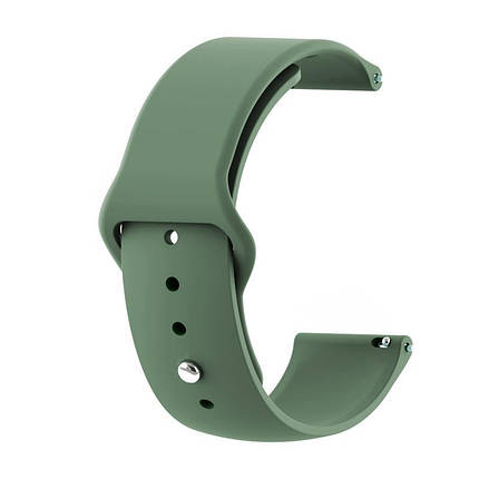 Ремінець TPU BeCover для Xiaomi iMi KW66 Mi Watch Color Haylou LS01 LS02 Pine/Green (706362), фото 1