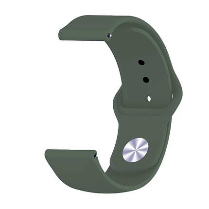 Ремінець TPU BeCover для Xiaomi iMi KW66 Mi Watch Color Haylou LS01 LS02 Pine/Green (706362), фото 2