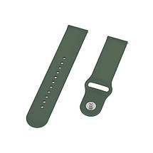 Ремінець TPU BeCover для Xiaomi iMi KW66 Mi Watch Color Haylou LS01 LS02 Pine/Green (706362), фото 3