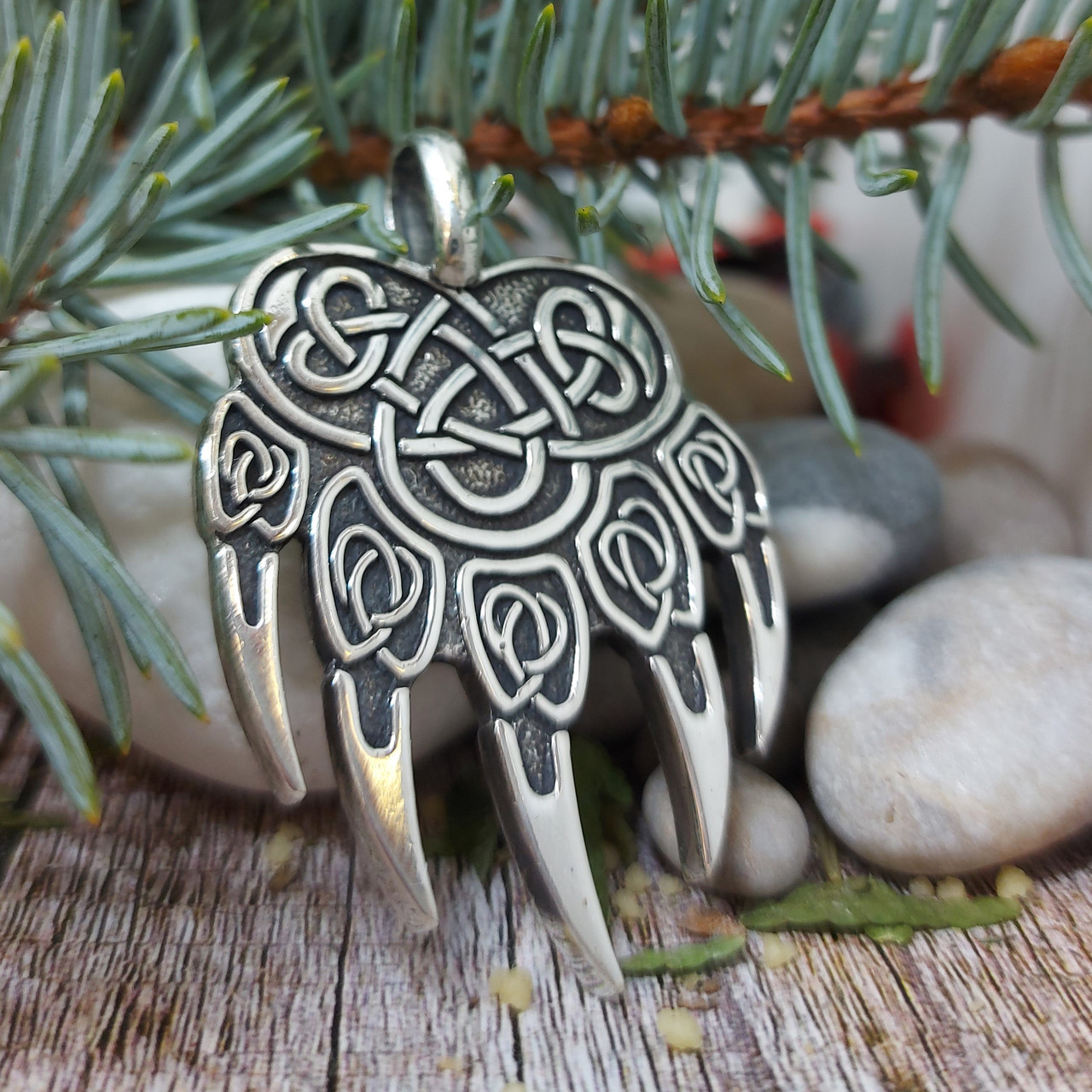 Печатка Велеса, Ведмежа лапа Велика, Кулон, амулет, талісман