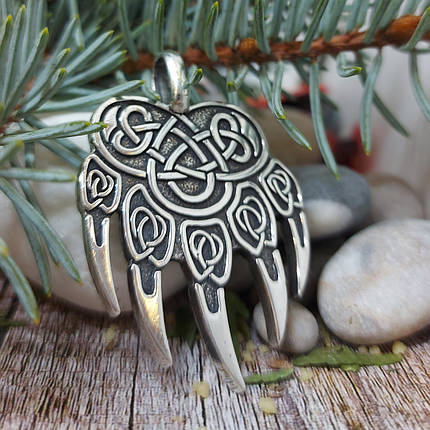 Печатка Велеса, Ведмежа лапа Велика, Кулон, амулет, талісман, фото 1