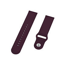 Ремінець TPU BeCover для Xiaomi Amazfit Bip Bip Lite Bip S Lite GTR 42mm GTS TicWatch S2 E Purple/Wine (706198), фото 2