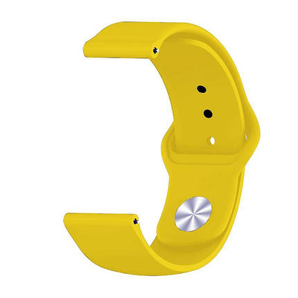 Ремешок TPU BeCover для Xiaomi Amazfit Stratos 1 2 2S 3 GTR 2 GTR 47mm GTR Lite 47mm Nexo Pace Yellow (706381), фото 2