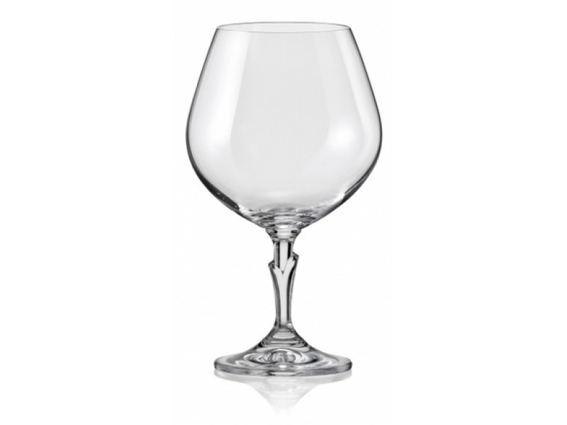 Набір з 6 келихів для бренді Bohemia Lilly 400 мл