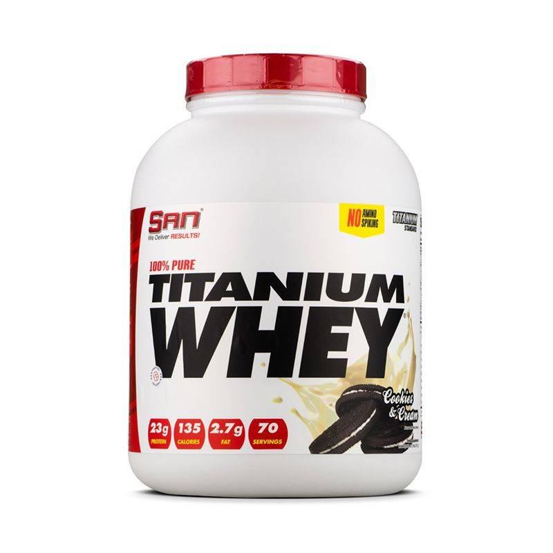 Протеїн SAN 100% Pure Titanium Whey 0,9 kg