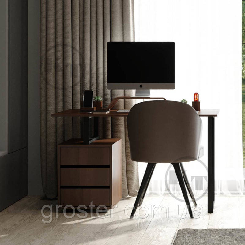 Письмовий стіл Лофт-2 з шухлядами, фото 1