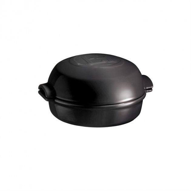 Форма для запікання сиру Emile Henry CHEESE BAKER 19,5х17.5 см, керамічна, чорна