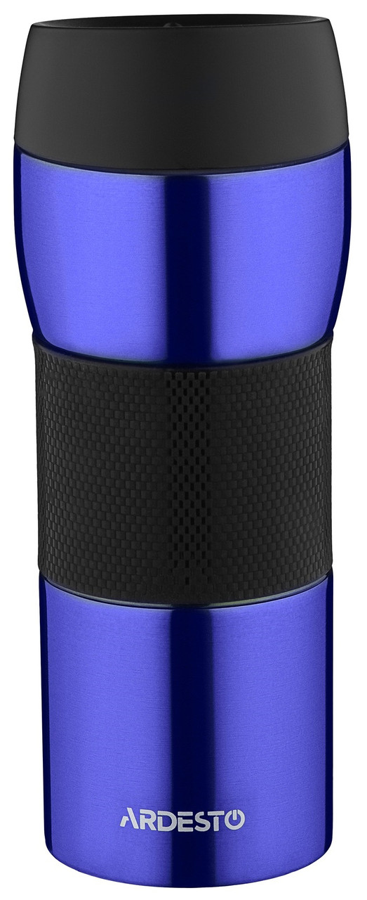 Термочашка Ardesto Easy Travel S 0,45 л нержавіюча сталь, синій, фото 1