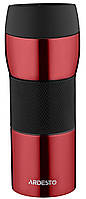 Термочашка Ardesto Easy Travel S 0,45 л нержавіюча сталь, червоний
