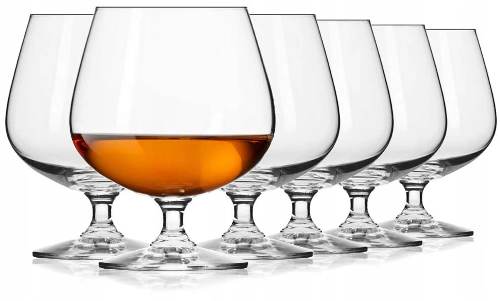 Набір келихів для коньяку Krosno Balance 6 шт 480 мл