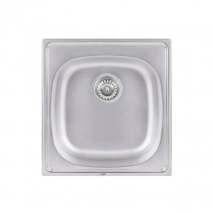 Кухонна мийка Qtap 5047 0,8 мм Micro Decor (QT5047MICDEC08), фото 2
