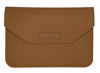 Чехол-конверт войлочный ZAMAX для MacBook Air и Pro 13.3" сумка папка из войлока на Макбук коричневый