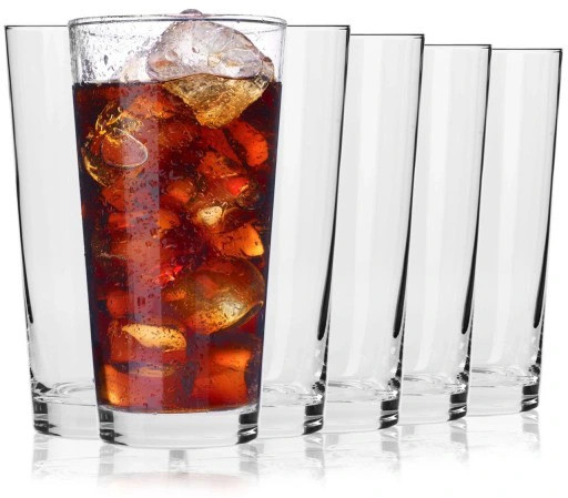 Набір склянок для води Krosno Pure 6 шт 350 мл високі