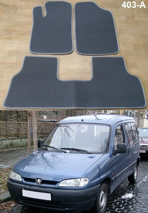 Килимки ЕВА в салон Peugeot Partner '97-08