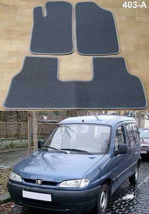 Килимки ЕВА в салон Peugeot Partner '97-08, фото 1