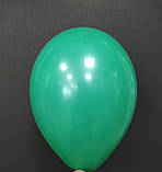 Латексна кулька пастель зелений темний 10" / 13 / 26см Green Gemar, фото 2