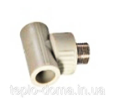 Трійник PP-R з НР (ЛАТУНЬ) D 25х1/2"