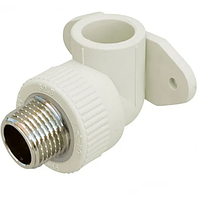 Колено настенное PP-R 20х1/2" НР