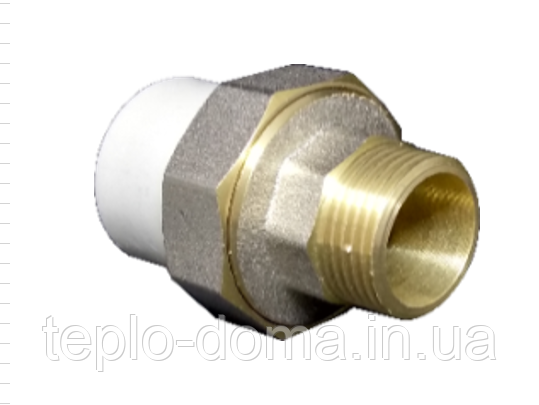 Американка PP-R з НР D 63 x 2"