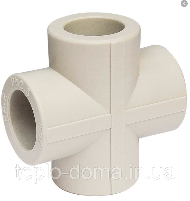 Трійник PP-R D 25 (Хрестовина поліпропіленова)