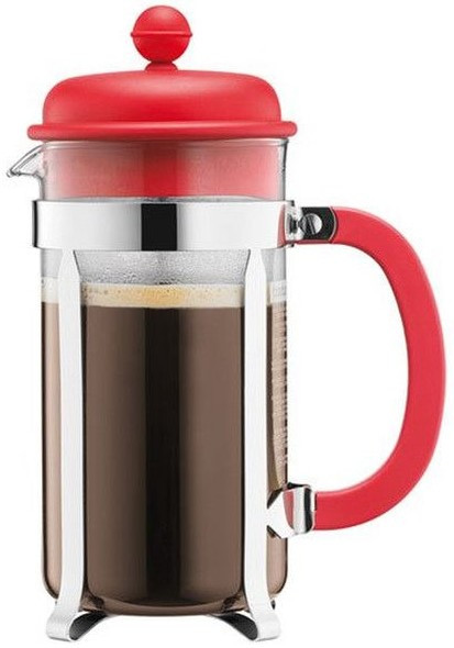 Френч-прес Bodum Caffettiera 1 л червоний