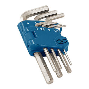 Набір шестигранників, у пластиковій кассеті, 7шт.