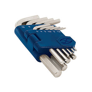 Набір шестигранників, у пластиковій кассеті, 10шт.