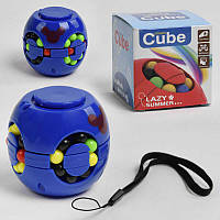 Головоломка спиннер антистресс Magic Bean Spinner Cube, со шнурком, в кор. (C48508)