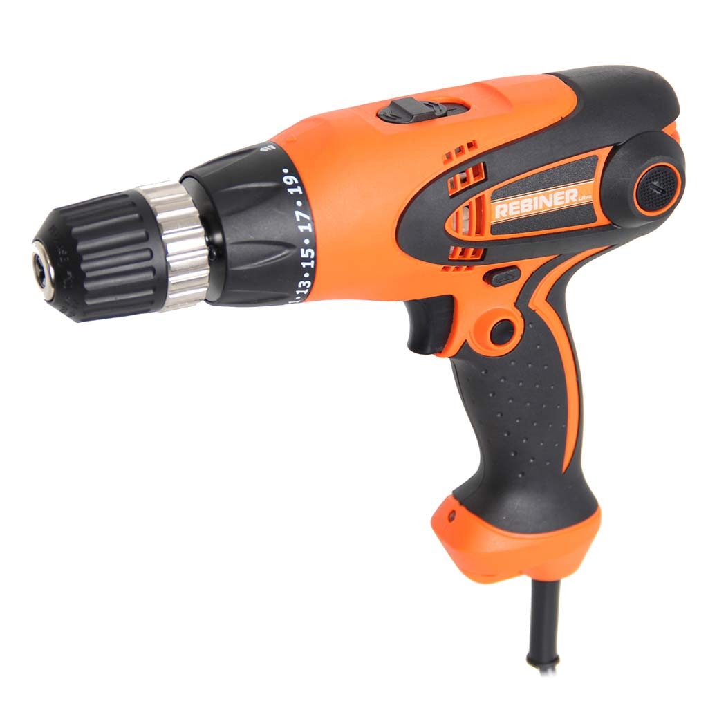 Шуруповерт мережевий Rebiner RDS-1250 двошвидкісний