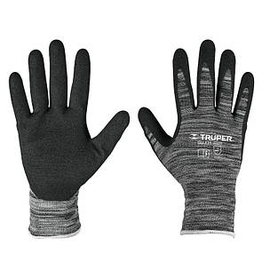 Рукавички нейлон, нітрилове покриття, L