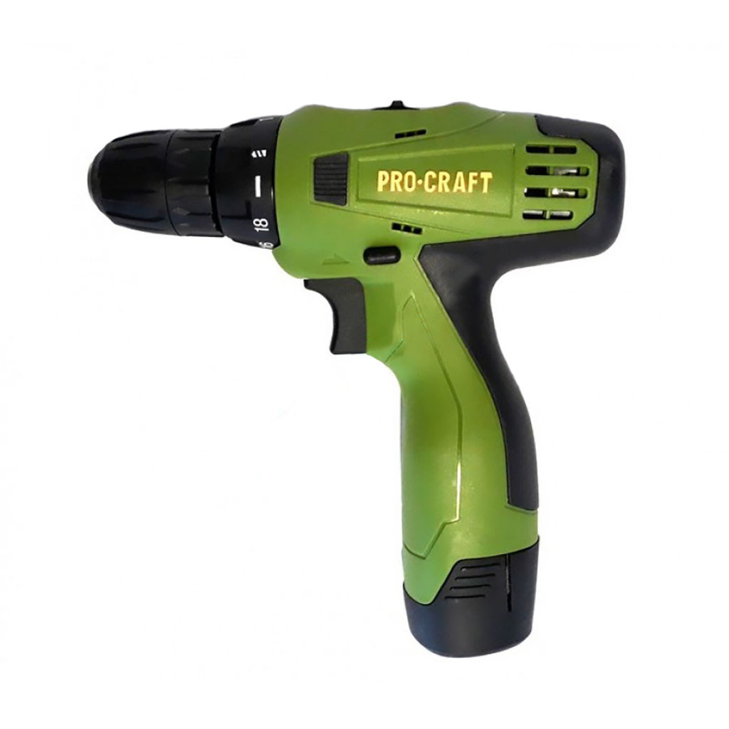 Шуруповерт акумуляторний PROCRAFT PA 12Pro