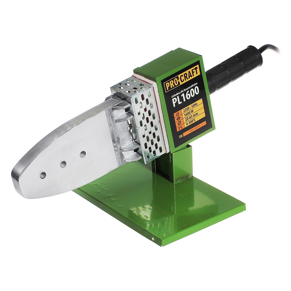 Паяльник для пластикових труб Procraft PL-1600
